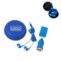 Car Charger Travel Set